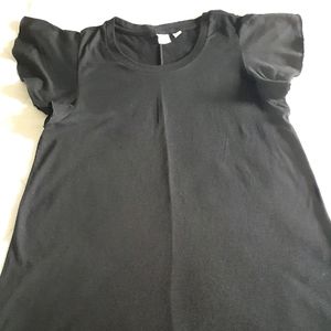 Ruffled Sleeve T-Shirt Dress